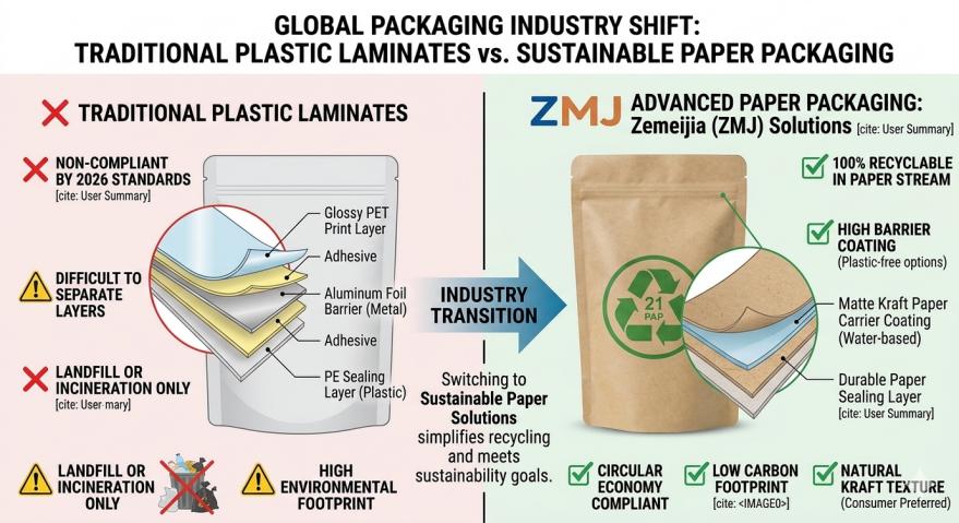 ​Hvorfor 100 prosent papiremballasje vinner over globale forhandlere i 2026