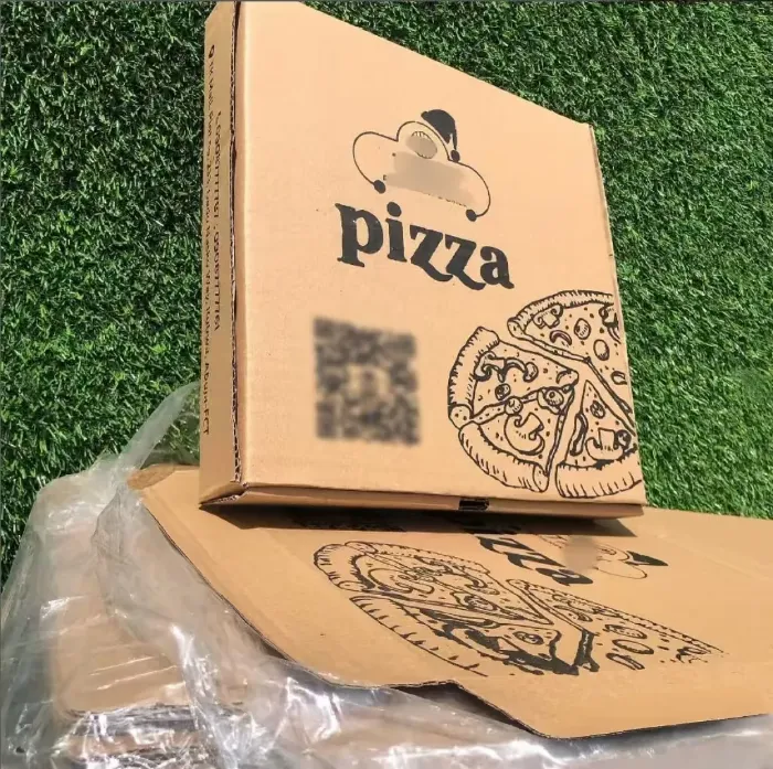 Australsk pizzabutikk bestiller tilpassede pizzaesker