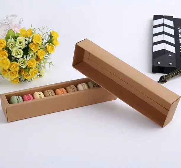 Snackboks av kraftpapir