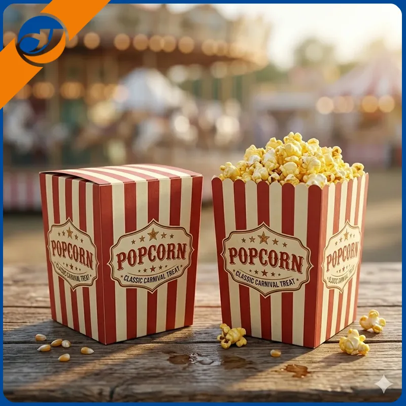 Popcorn papirboks badekar